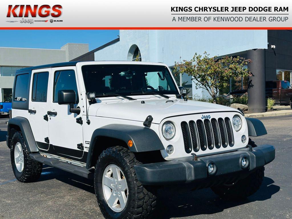 used 2017 Jeep Wrangler Unlimited car, priced at $17,825