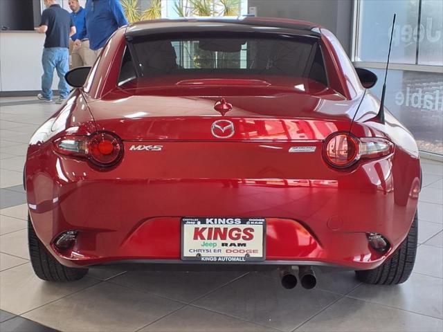 used 2017 Mazda MX-5 Miata RF car, priced at $23,000