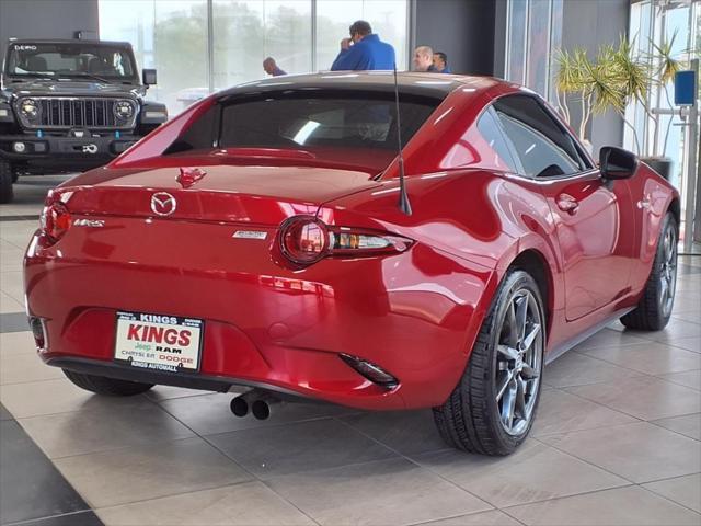 used 2017 Mazda MX-5 Miata RF car, priced at $23,000