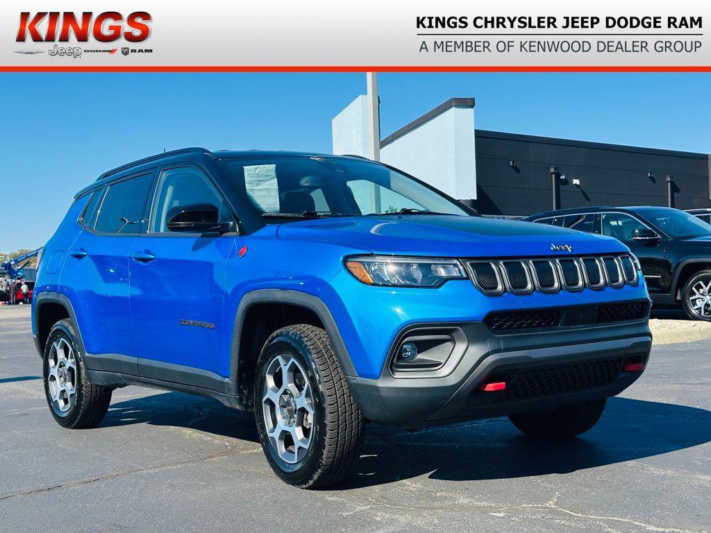 used 2022 Jeep Compass car, priced at $25,288