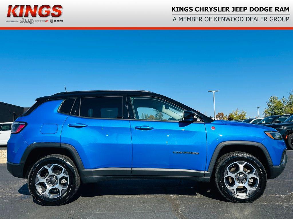 used 2022 Jeep Compass car, priced at $25,288
