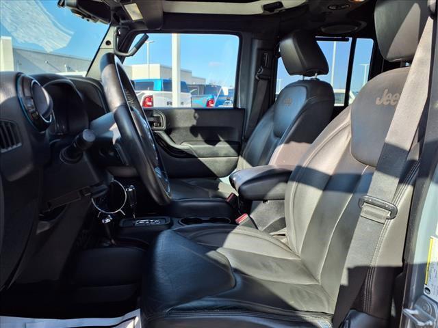 used 2014 Jeep Wrangler Unlimited car, priced at $20,410