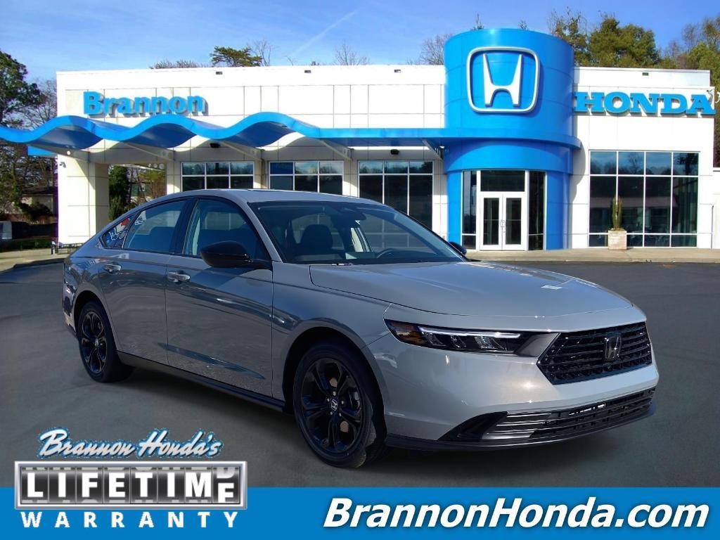 new 2025 Honda Accord car, priced at $30,750