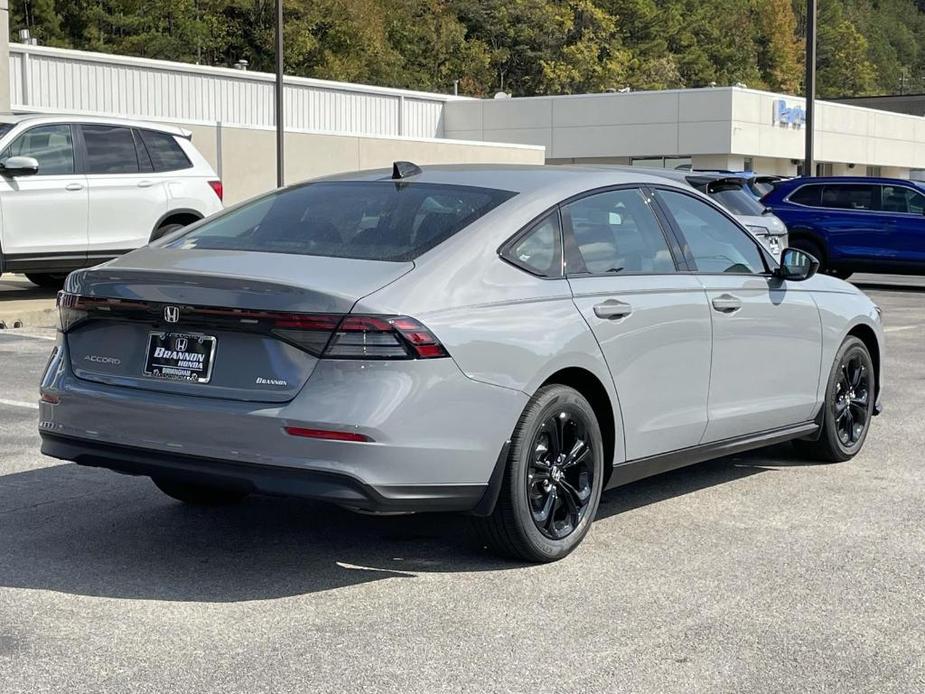 new 2025 Honda Accord car, priced at $32,110