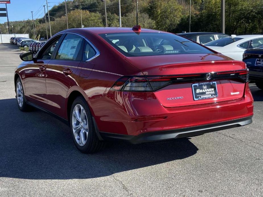 new 2025 Honda Accord car, priced at $29,845