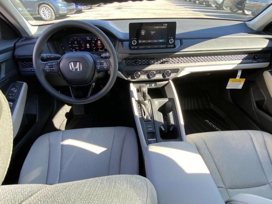 new 2025 Honda Accord car, priced at $29,845