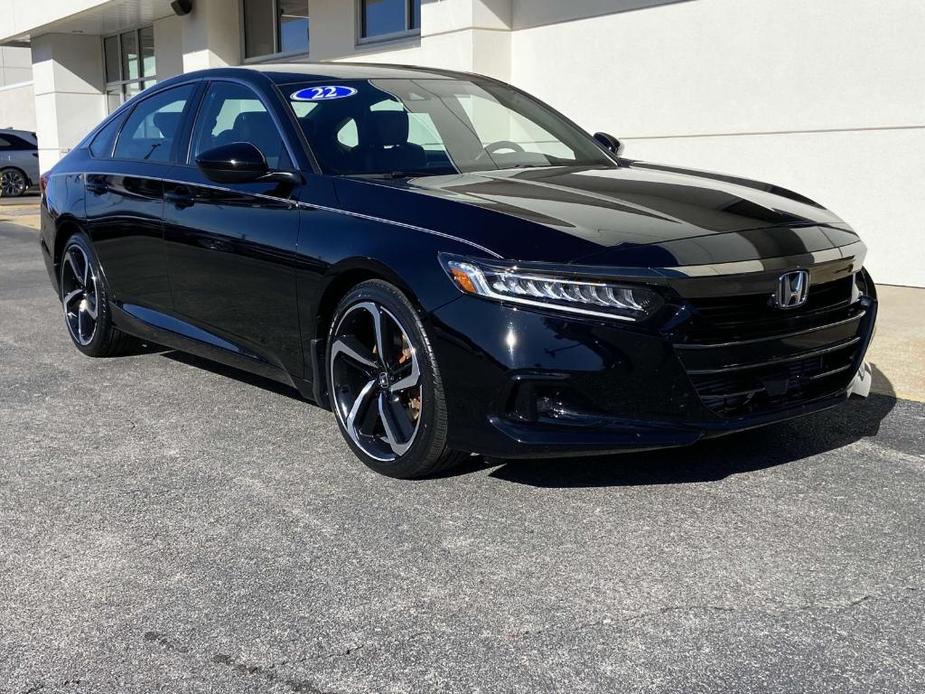 used 2022 Honda Accord car, priced at $27,333