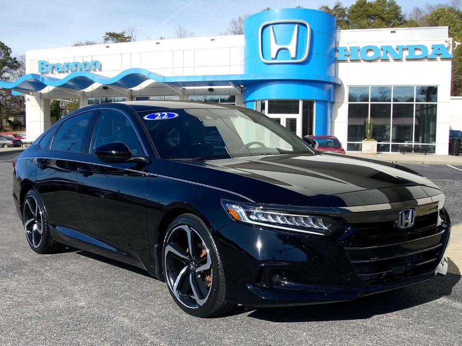 used 2022 Honda Accord car, priced at $27,333