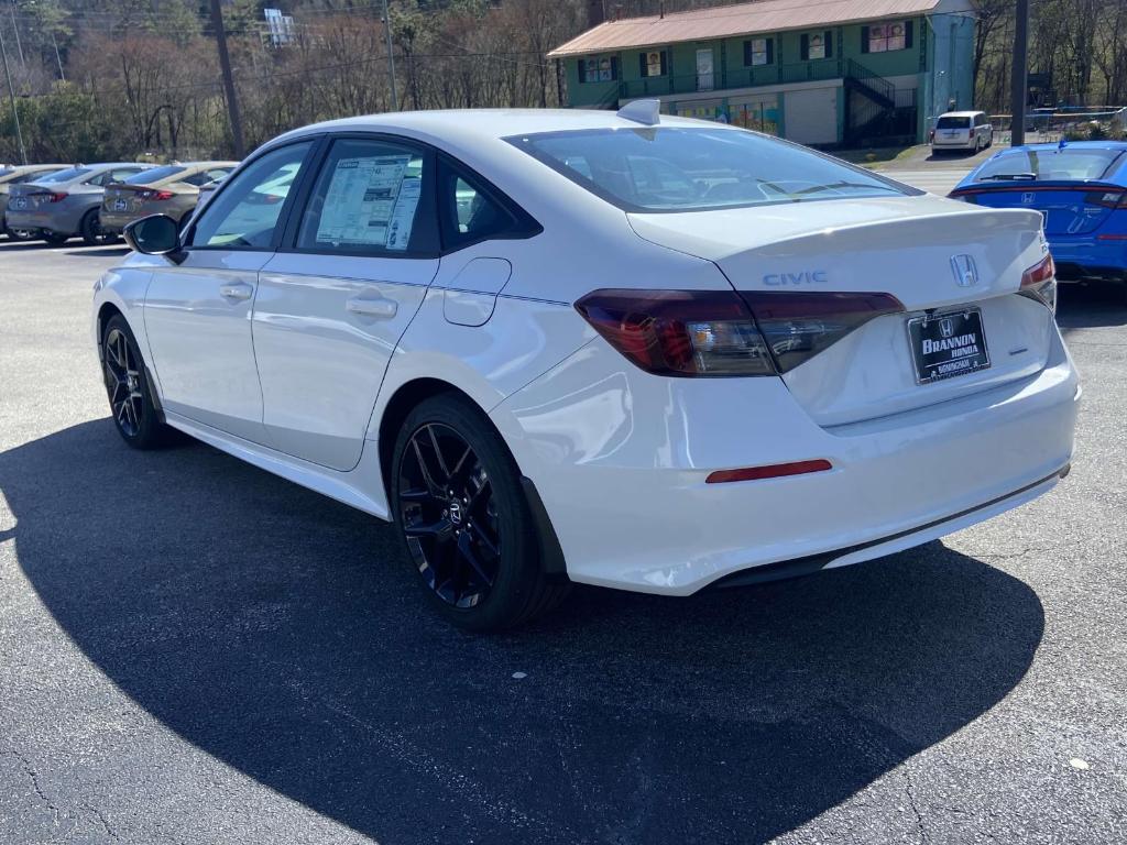 new 2025 Honda Civic Hybrid car, priced at $30,555