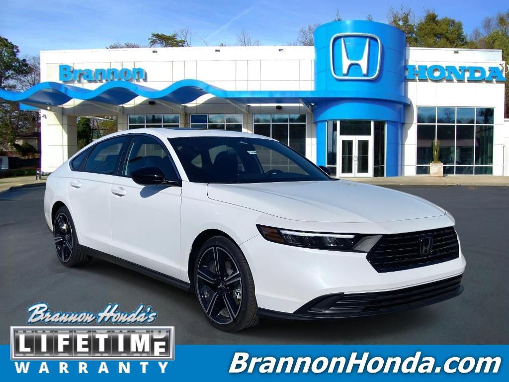 new 2025 Honda Accord Hybrid car, priced at $33,700