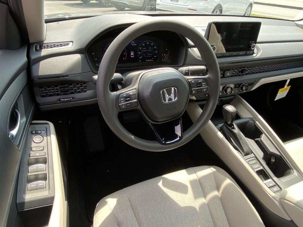 new 2025 Honda Accord car, priced at $28,257
