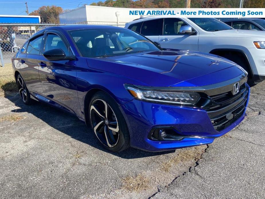 used 2021 Honda Accord car, priced at $27,555