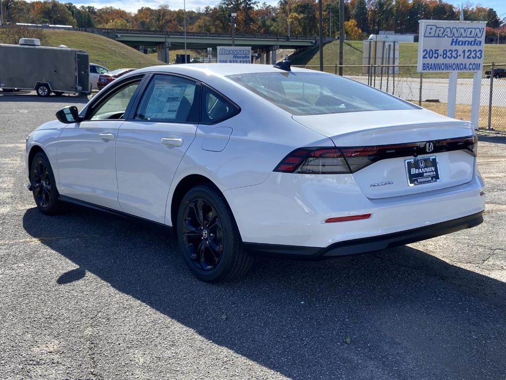 new 2025 Honda Accord car, priced at $30,750