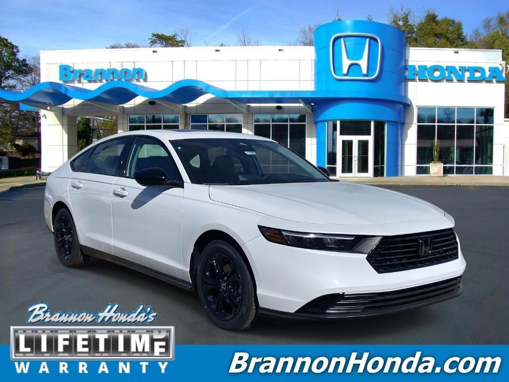 new 2025 Honda Accord car, priced at $30,750