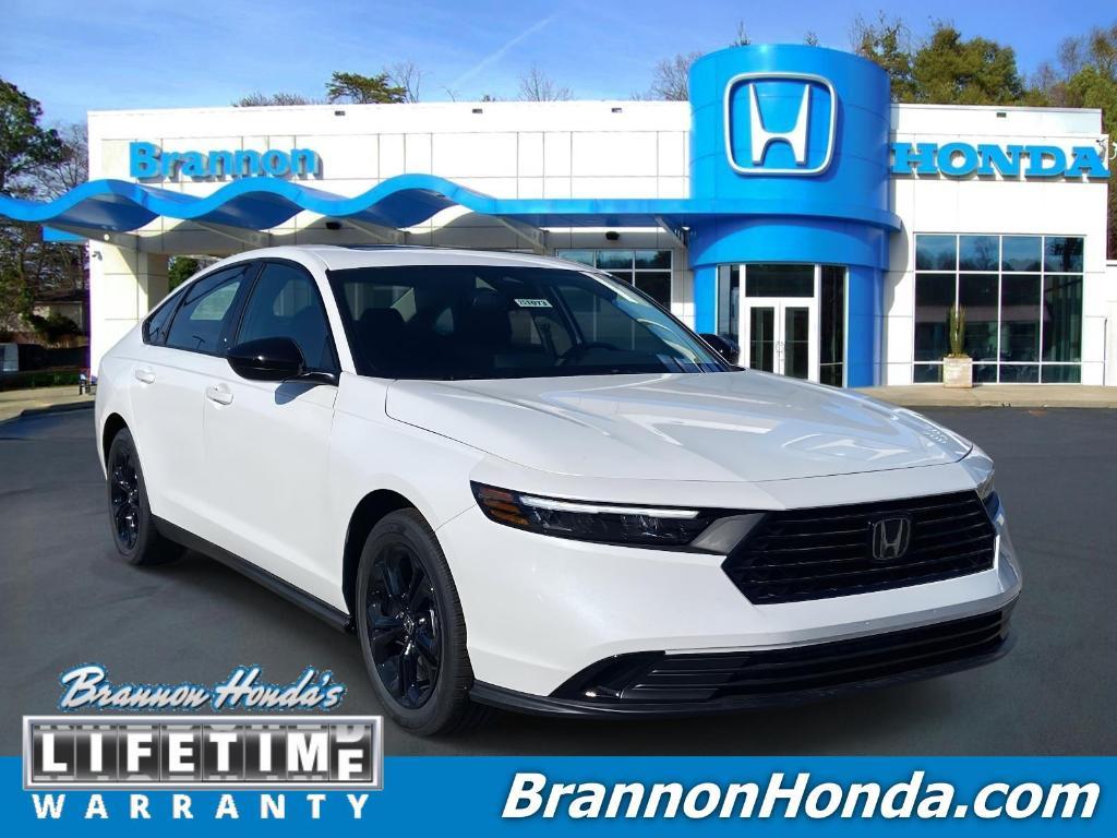 new 2025 Honda Accord car, priced at $30,750