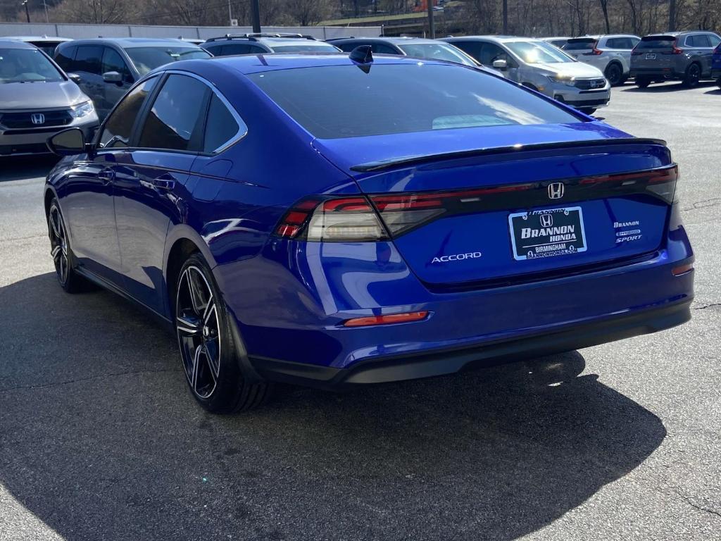 used 2024 Honda Accord Hybrid car, priced at $28,000