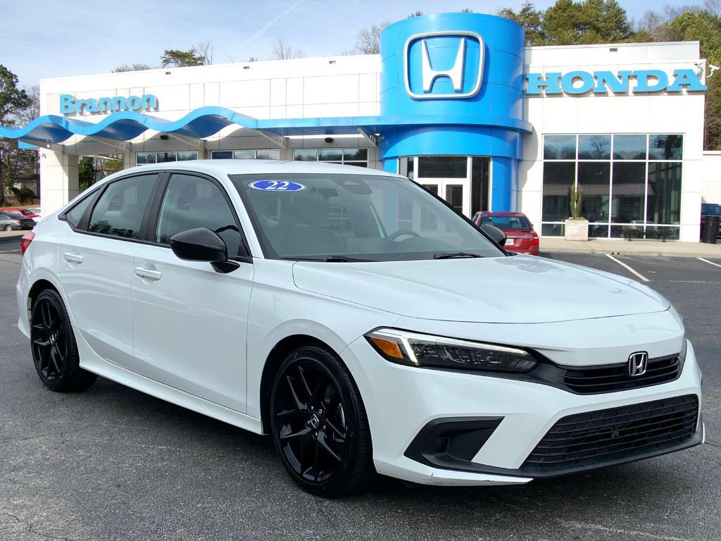 used 2022 Honda Civic car, priced at $22,222