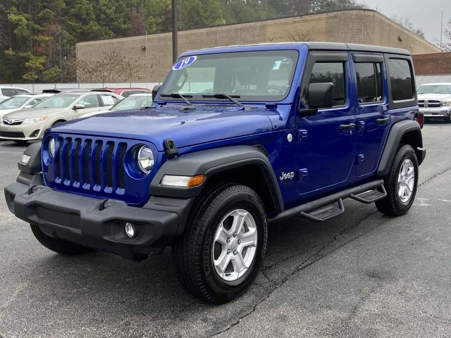 used 2019 Jeep Wrangler Unlimited car, priced at $25,000