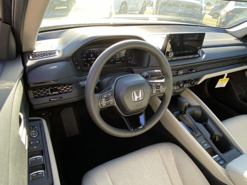 new 2025 Honda Accord car, priced at $28,302