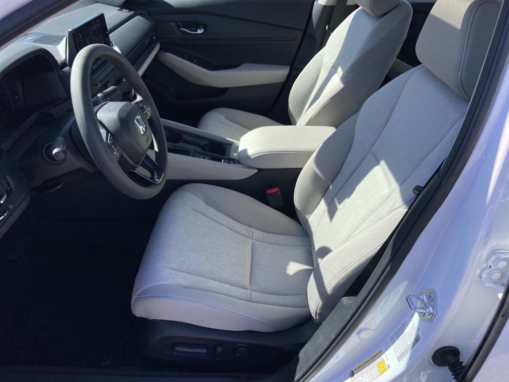 new 2025 Honda Accord car, priced at $30,750