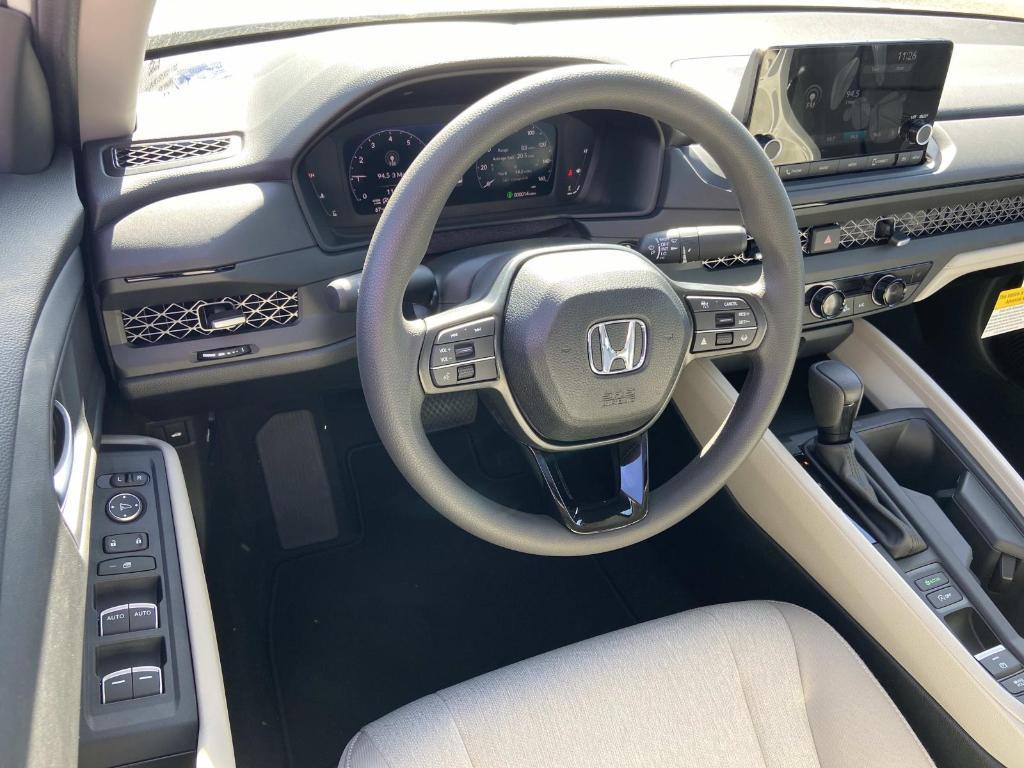new 2025 Honda Accord car, priced at $30,750
