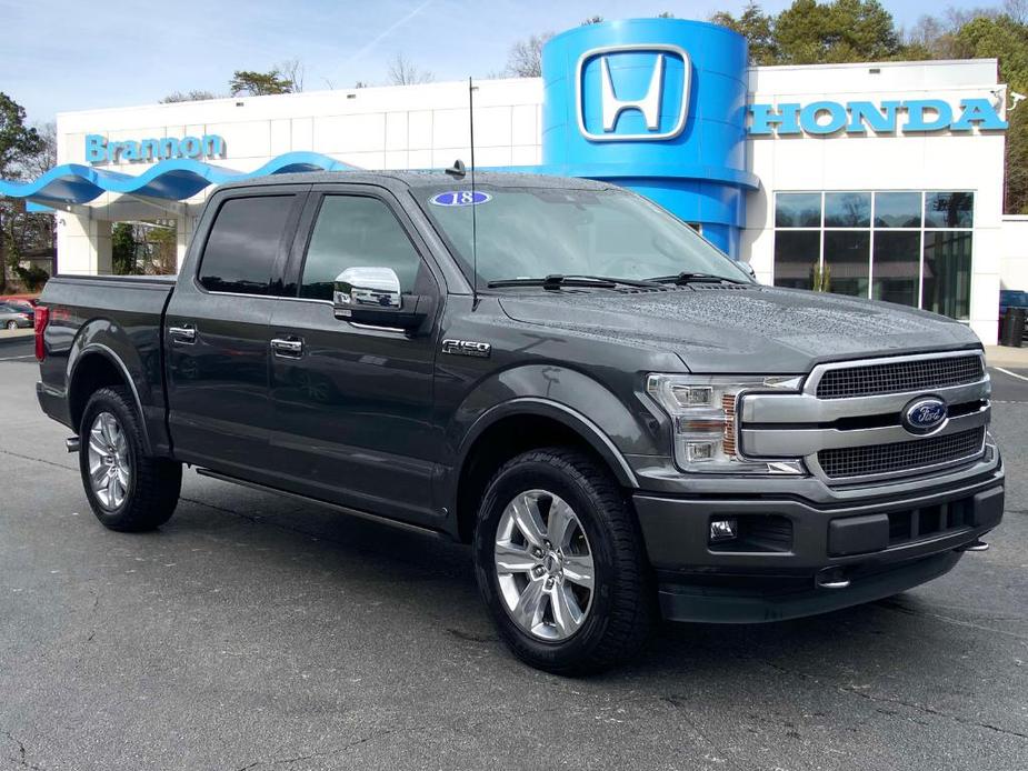 used 2018 Ford F-150 car, priced at $36,888