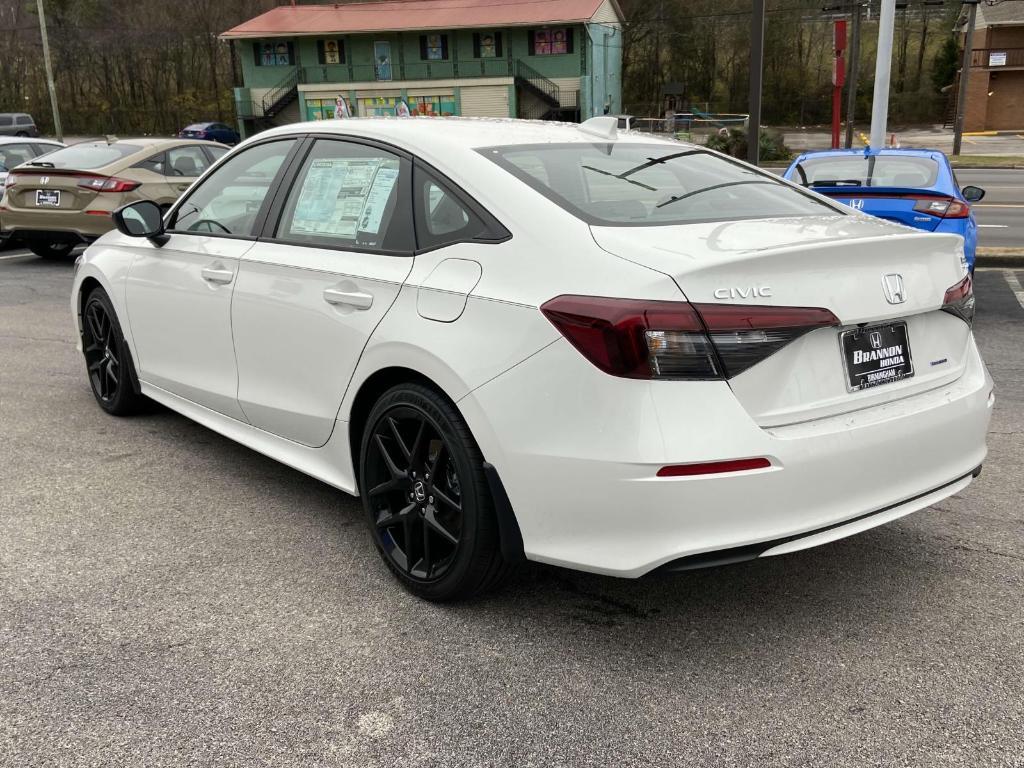 new 2025 Honda Civic Hybrid car, priced at $30,300