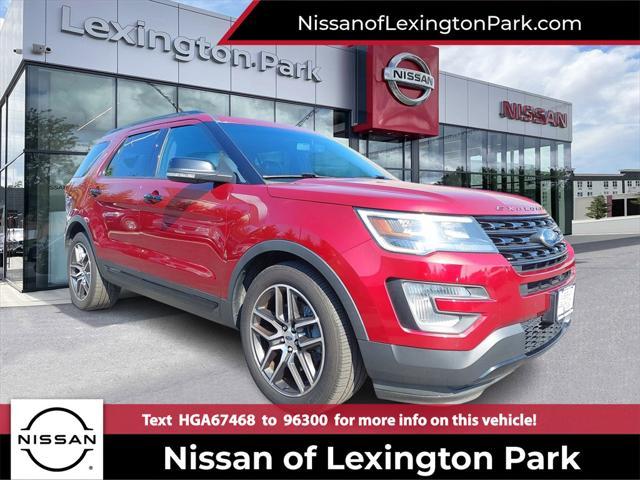 used 2017 Ford Explorer car, priced at $18,499