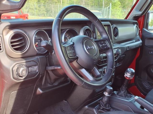 used 2021 Jeep Wrangler Unlimited car, priced at $29,349