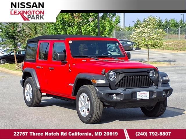 used 2021 Jeep Wrangler Unlimited car, priced at $29,349