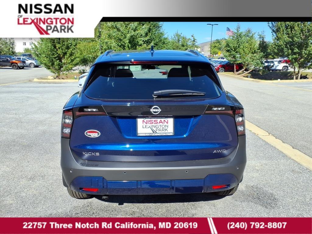 new 2025 Nissan Kicks car, priced at $25,650