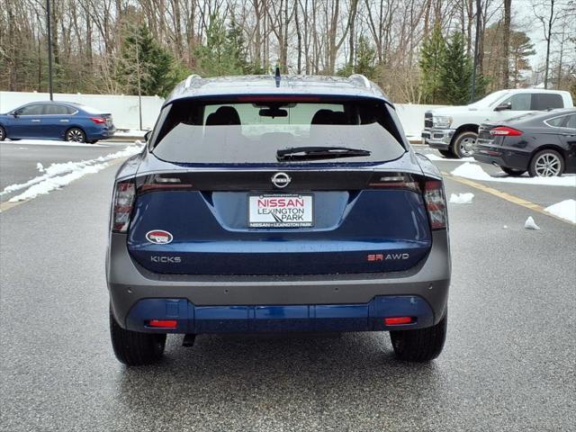 new 2025 Nissan Kicks car, priced at $26,190