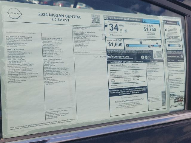 used 2024 Nissan Sentra car