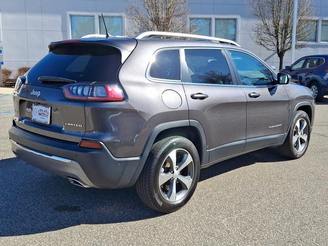 used 2021 Jeep Cherokee car, priced at $21,991