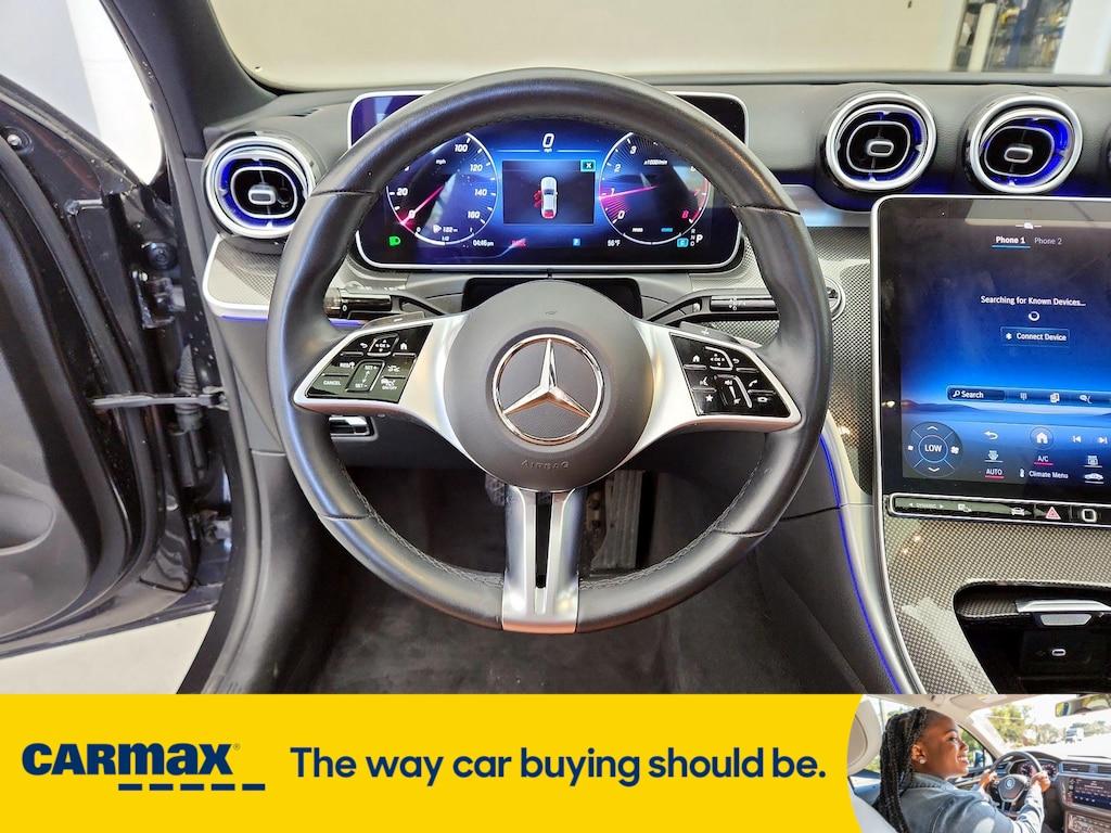 used 2023 Mercedes-Benz C-Class car, priced at $38,998