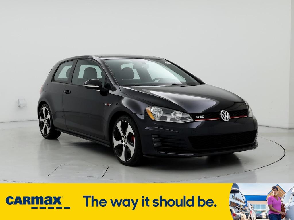 used 2015 Volkswagen Golf GTI car, priced at $15,998