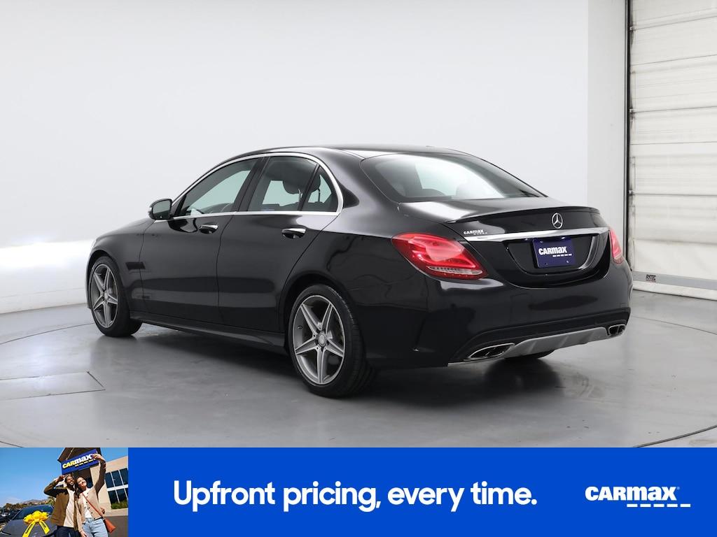 used 2015 Mercedes-Benz C-Class car, priced at $19,998