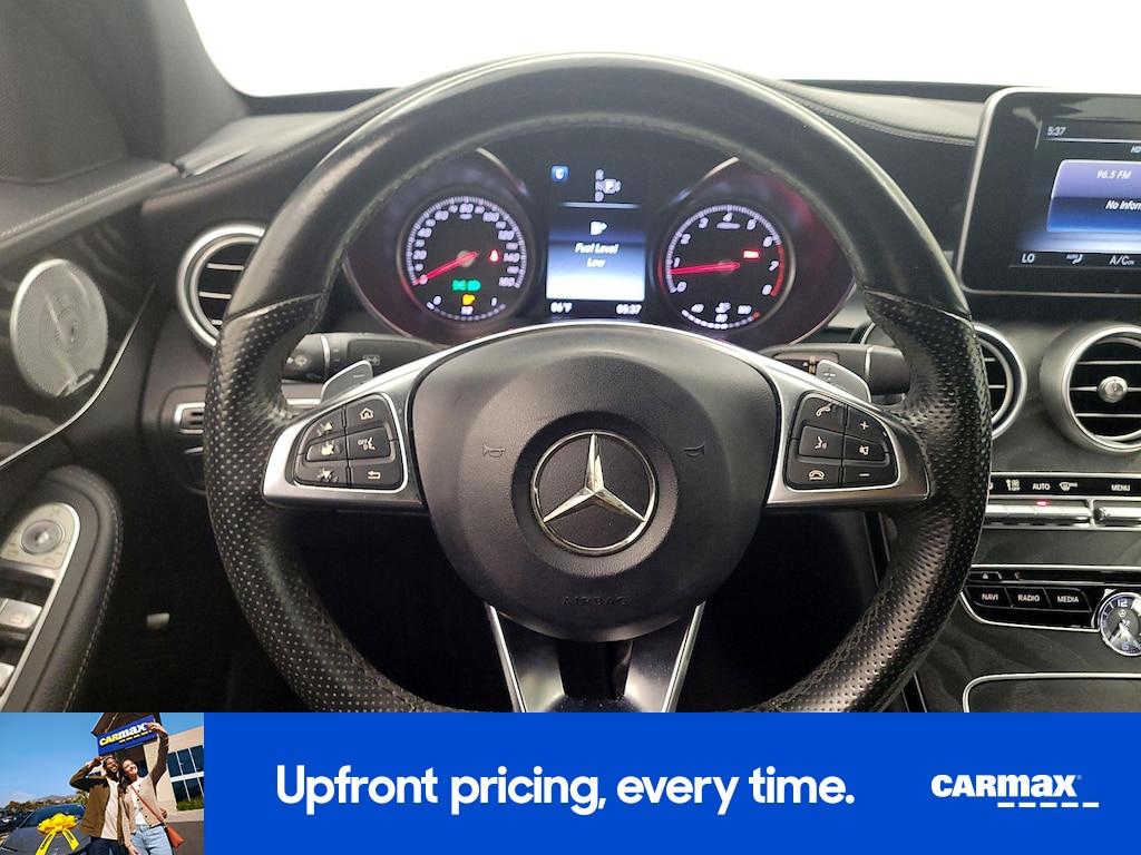 used 2015 Mercedes-Benz C-Class car, priced at $19,998