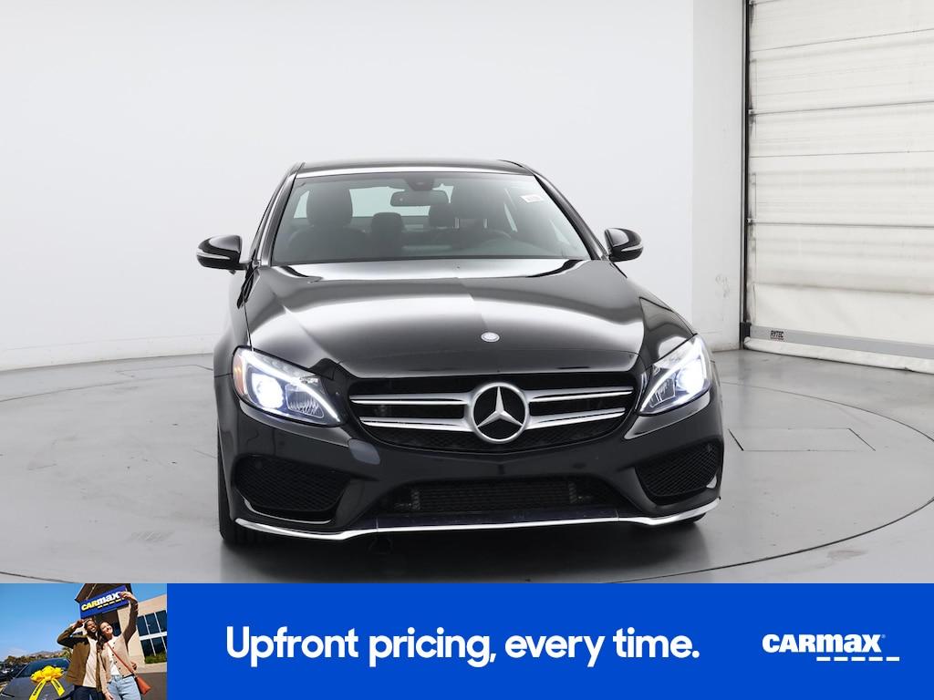 used 2015 Mercedes-Benz C-Class car, priced at $19,998