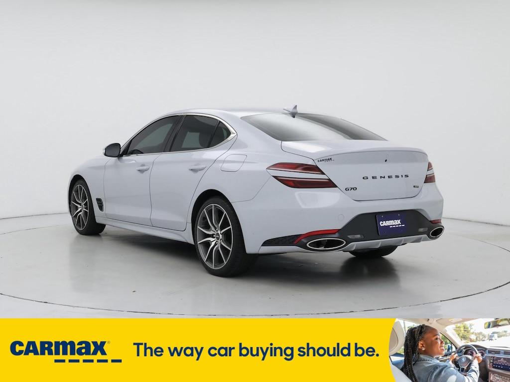 used 2022 Genesis G70 car, priced at $28,998