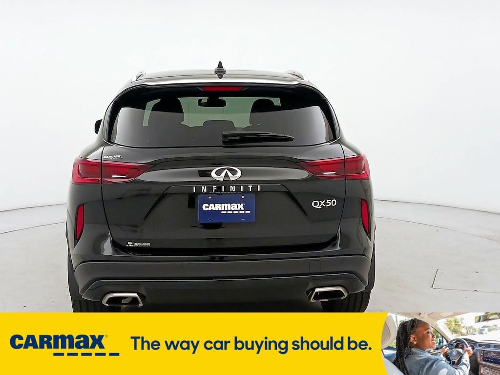 used 2022 INFINITI QX50 car, priced at $28,998