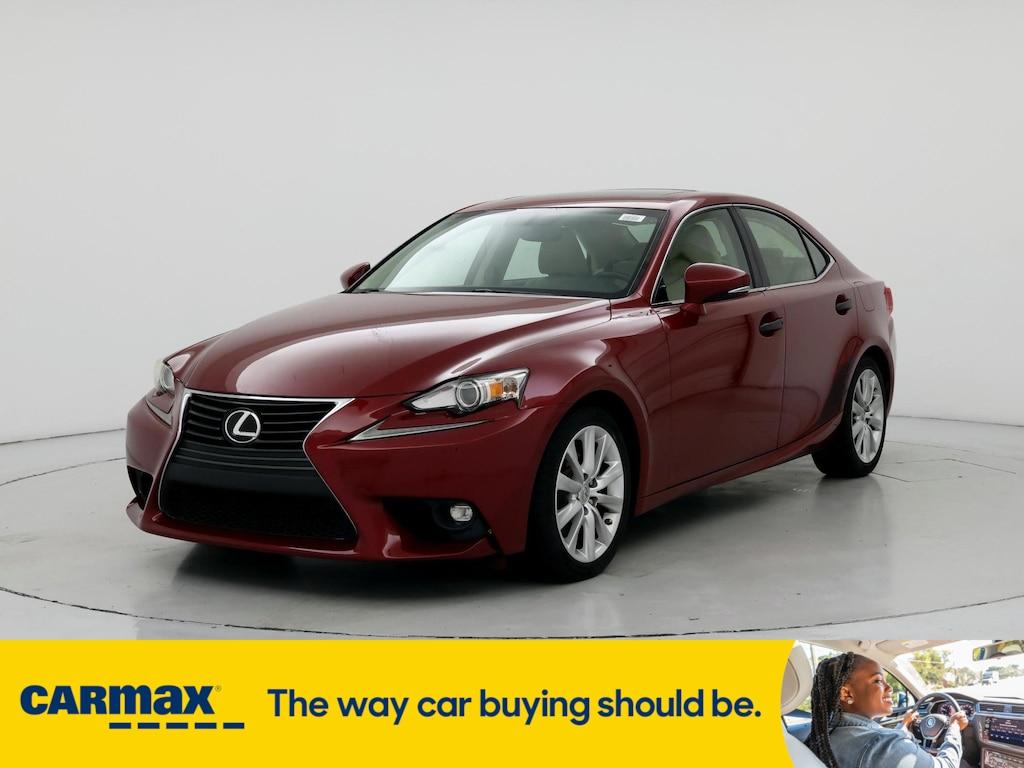 used 2015 Lexus IS 250 car, priced at $16,998