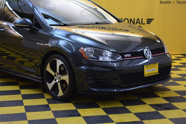 used 2015 Volkswagen Golf GTI car, priced at $16,980