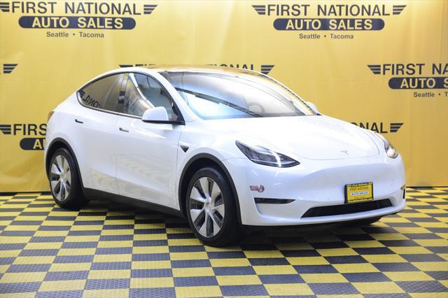 used 2021 Tesla Model Y car, priced at $27,980