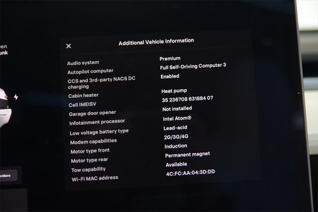 used 2021 Tesla Model Y car, priced at $27,980