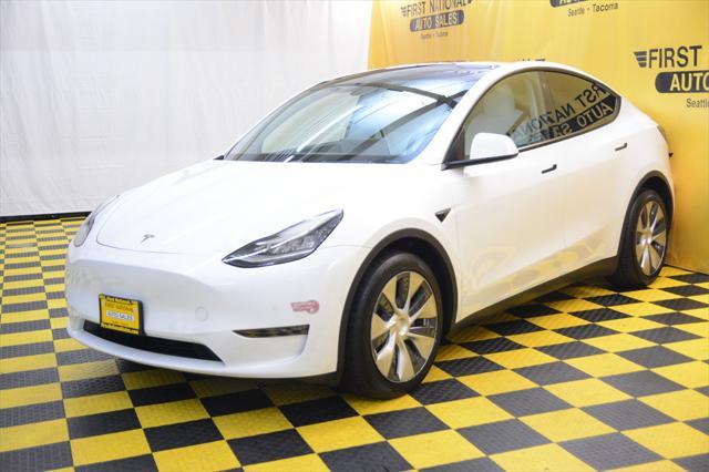 used 2021 Tesla Model Y car, priced at $27,980