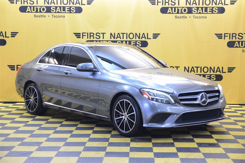 used 2021 Mercedes-Benz C-Class car, priced at $18,480