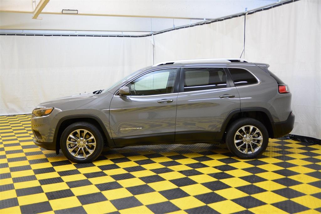 used 2021 Jeep Cherokee car, priced at $17,980