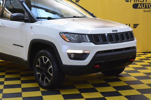 used 2021 Jeep Compass car, priced at $17,980