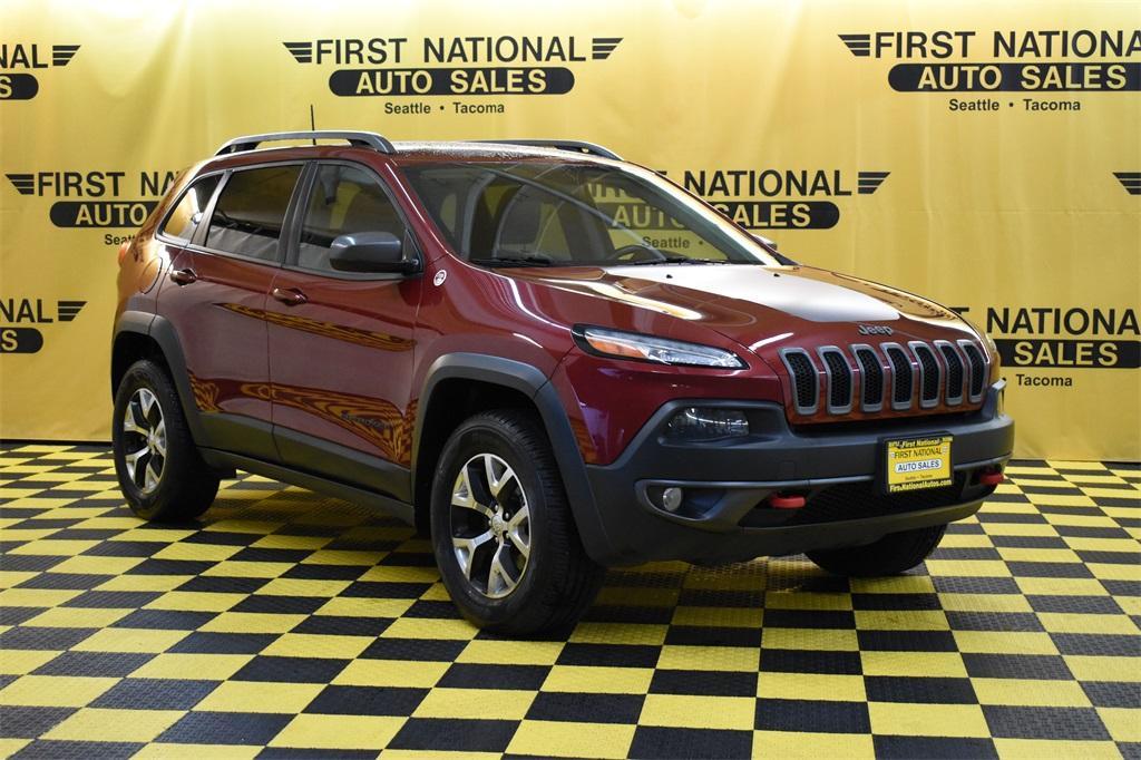 used 2016 Jeep Cherokee car, priced at $17,980